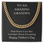 An Amazing Grandpa, Father's Day Gift for Grandpa,