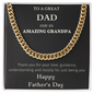 To A Great Dad and An Amazing Grandpa