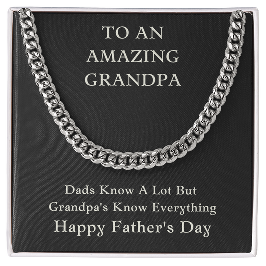 An Amazing Grandpa, Father's Day Gift for Grandpa,